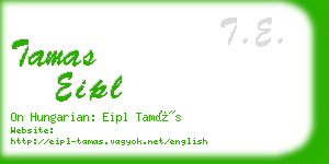 tamas eipl business card